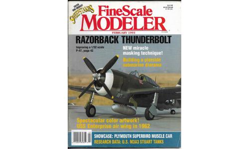 Revista Fine Scale Modeler 1993-02 Razorback